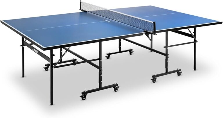 Mesa de ping pong JOOLA Inside con estructura plegable y ruedas